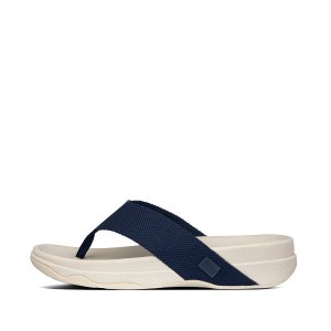 Men's FitFlop Surfer Toe-Post Sandals Navy | 275EOMYRU