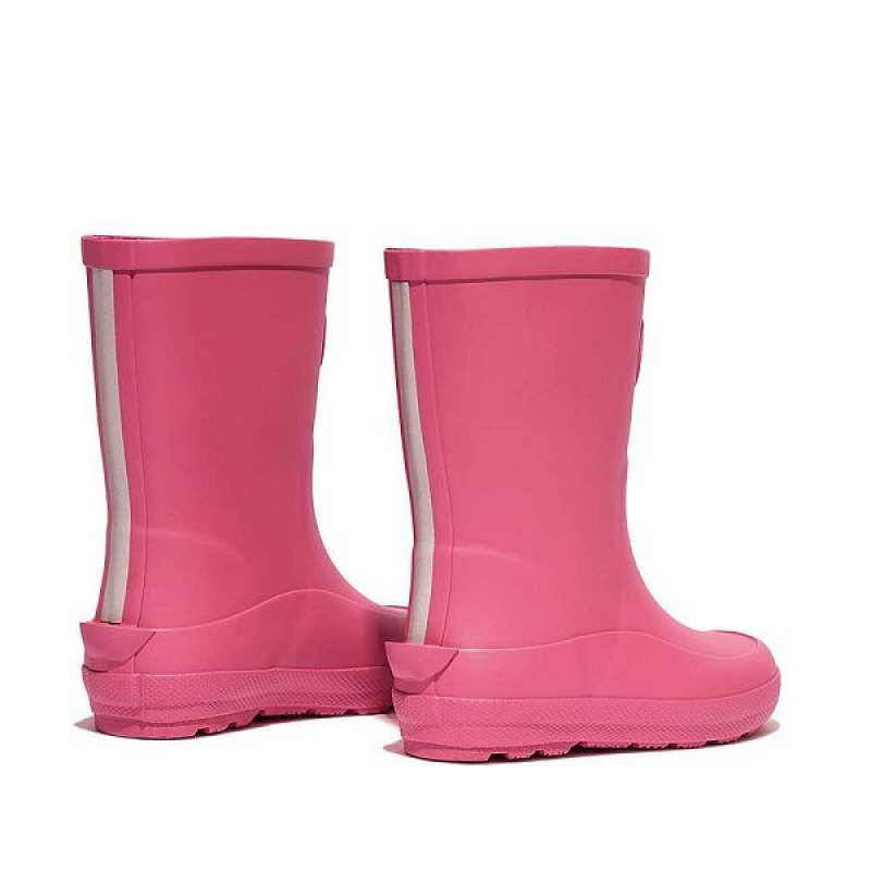 Kids' FitFlop Wonderwelly Toddler Ergonomic Rain Boots Pink | 046IPHGCB