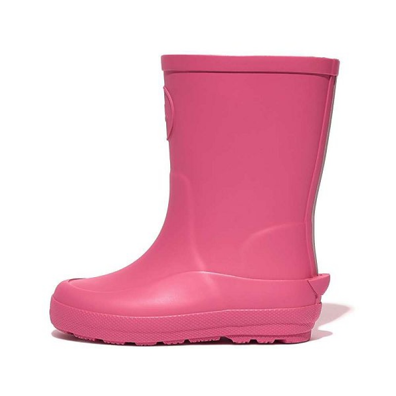 Kids\' FitFlop Wonderwelly Toddler Ergonomic Rain Boots Pink | 046IPHGCB