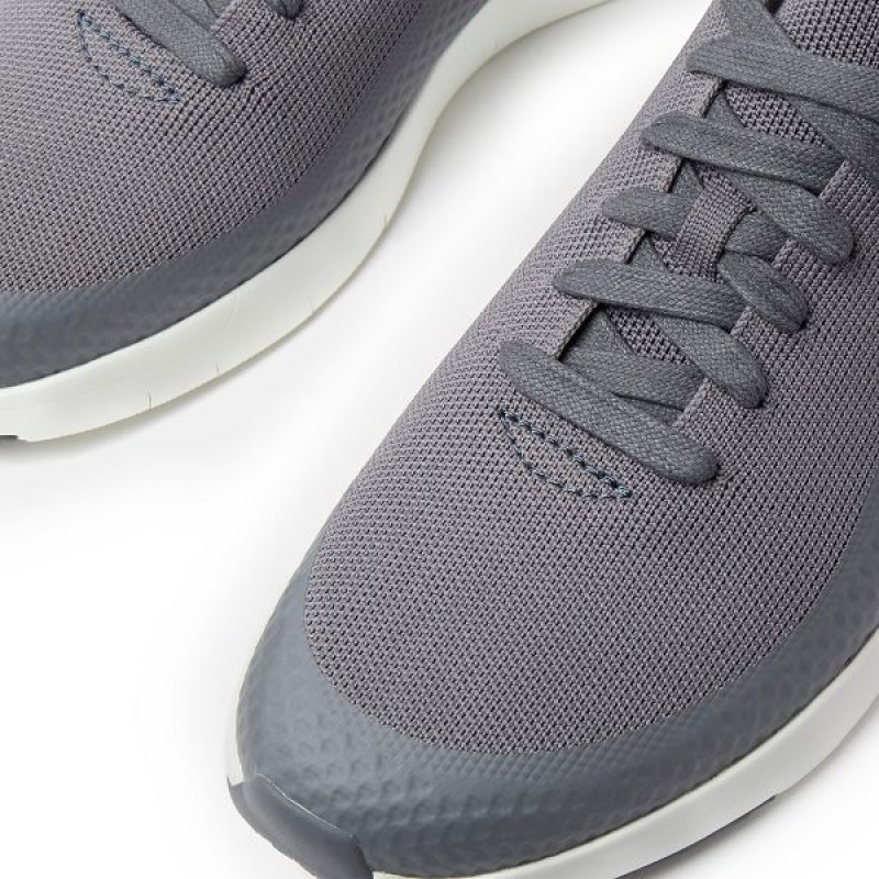 Men's FitFlop Uberknit Ever Knit Sneakers Grey | 297ERLJYC