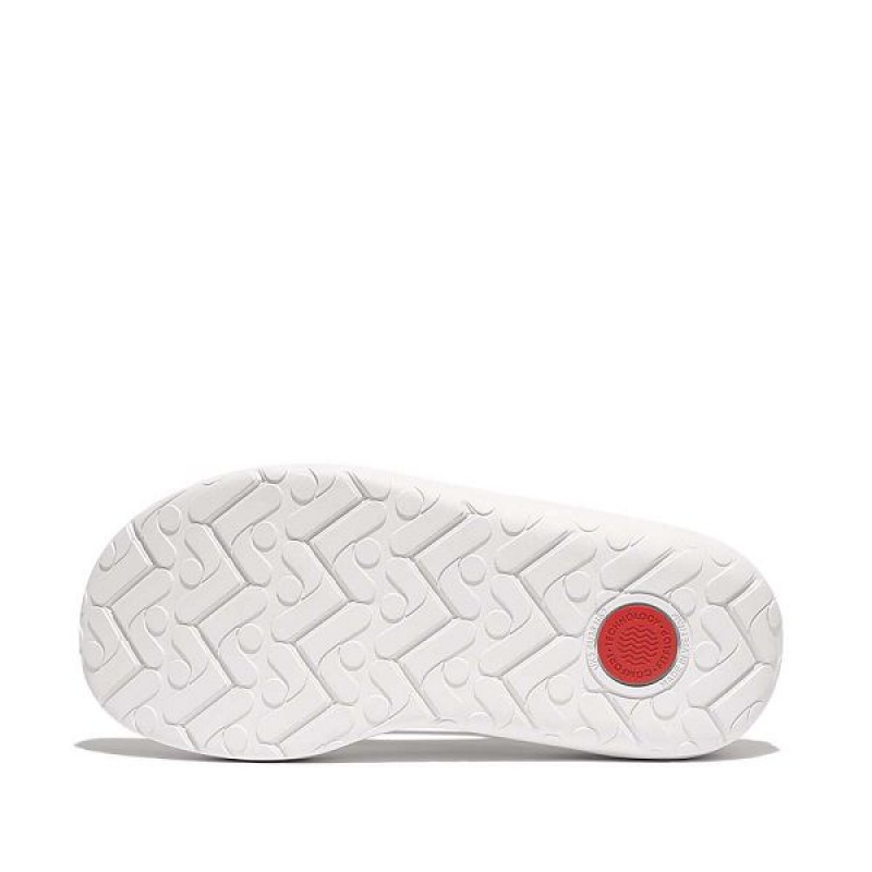 Women's FitFlop Relieff Recovery Toe-Post Sandals White | 759BKAWOL